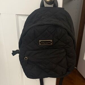 Marc Jacobs Quilted Black Backpack